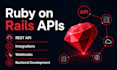 develop and integrate ruby on rails rest apis