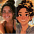 make yourself portrait into a disney style cartoon