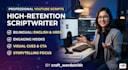 write engaging video scripts and youtube scriptwriting