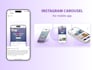 design carousel for instagram, facebook