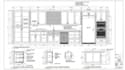 create 2d kitchen drawings and 3d kitchen design with detailed layout