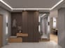 do modern 3d interior design and realistic rendering
