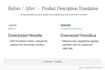 translate product description eng to cro