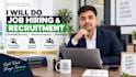 do job hiring, candidate sourcing and recruitment support