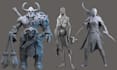 do 3d game character animation 3d rigging unreal engine ue5 3d game model