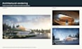 create one architectural rendering from your existing 3d model