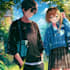 draw cute couple anime portrait