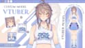 design,live 2d vtuber rigging, vtuber character in live2d vtube studio