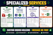 do professional data entries etc