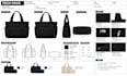 design and create backpack, handbag, luggage, duffel bag, wallet with tech pack
