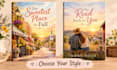 design a small town romance book cover