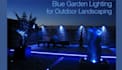 design landscape night lighting, 3d pool render, outdoor mood lighting