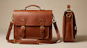 create leather bag design, wallet, laptop bag and messenger bag tech pack design