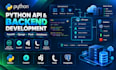 do custom python programming, scraping, automation, api and backend development