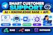 build a telegram customer support bot with python automation for troubleshooting