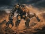 design sci fi mecha and robot concept art