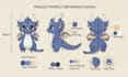 create detailed custom plush toy reference sheet stuffed animal design tech pack