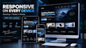 build a responsive website using HTML CSS and javascript