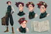 do character designs of your oc