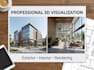 create professional commercial 3d architectural visualization