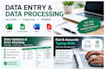 do accurate data entry and data processing