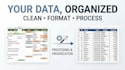 do accurate data entry and data processing