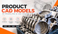 design product cad models, 3d modeling and professional cad design services