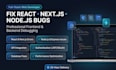 fix react, nextjs  nodejs javascript  and typescript bugs