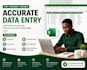 do accurate data entry typing copy paste and web research