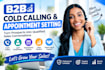 be your b2b cold caller and appointment setter for sales