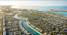 develop site landscape property, urban masterplan rendering, coastal waterfront