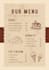 amazing 2 menu design