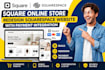 build square online store redesign squarespace website with payment integration