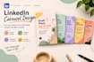 design professional linkedin carousel and posts