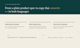 write bilingual ecommerce product descriptions