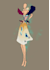 draw fashion illustrations and digital sketches