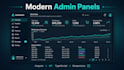 build angular dashboards and admin panels
