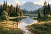 landscape oil painting art