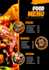 design a professional restaurant and food menu