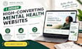 design a professional mental health therapy website with wordpress