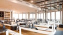 design a realistic 3d gym interior and fitness center