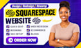 squarespace landing page redesign migrate claude html wix to squarespace website