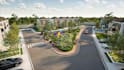 design 3d residential masterplan housing development subdivision siteplan render