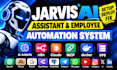 setup jarvis ai assistant dashboard autopost hermes agent n8n claude code vps