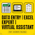 be your expert virtual assistant for data entry and excel