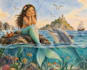 create wonderful mermaid childrens book illustrations