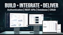 develop a full stack website