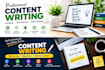 write high quality, engaging and SEO friendly content