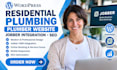 design wordpress residential plumbing plumber website jobber integration SEO