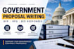 write government contract proposals rfp and rfq responses